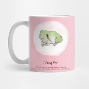 Watercolor Frog - I Frog You Mug